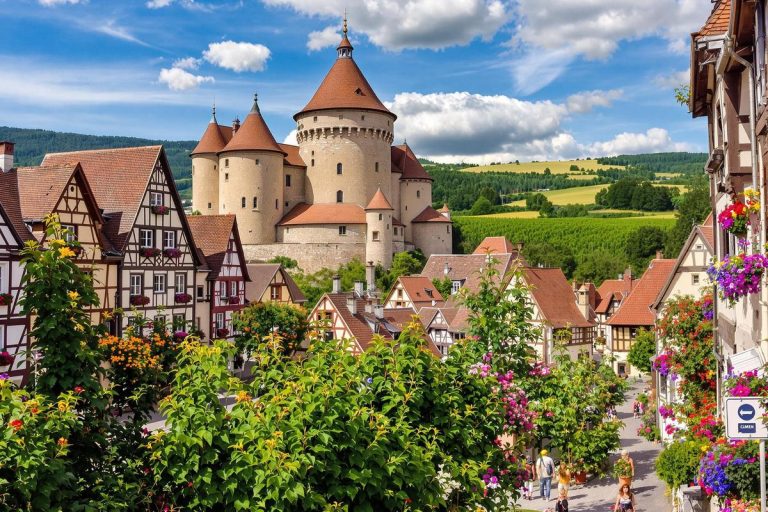 C’est le seul village en France à présenter cette architecture en anneaux, un vestige fascinant de l’urbanisme médiéval.jpg