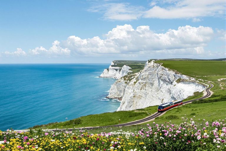 Grimpez à bord du petit train d’Étretat pour un voyage féerique entre falaises et mer.jpg