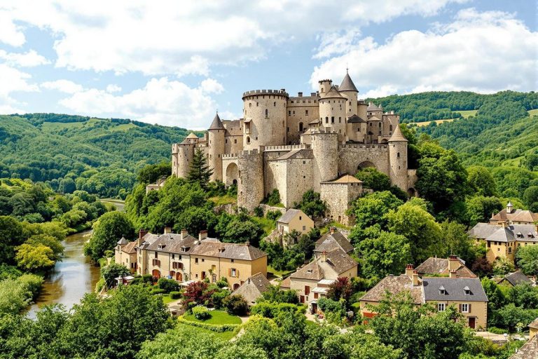L'Aveyron vous attend : ce plus beau village de France est dominé par un château majestueux.jpg
